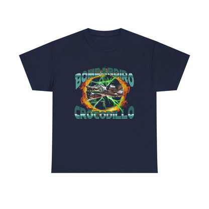Bombardiro Crocodillo Unisex Heavy Cotton Tee