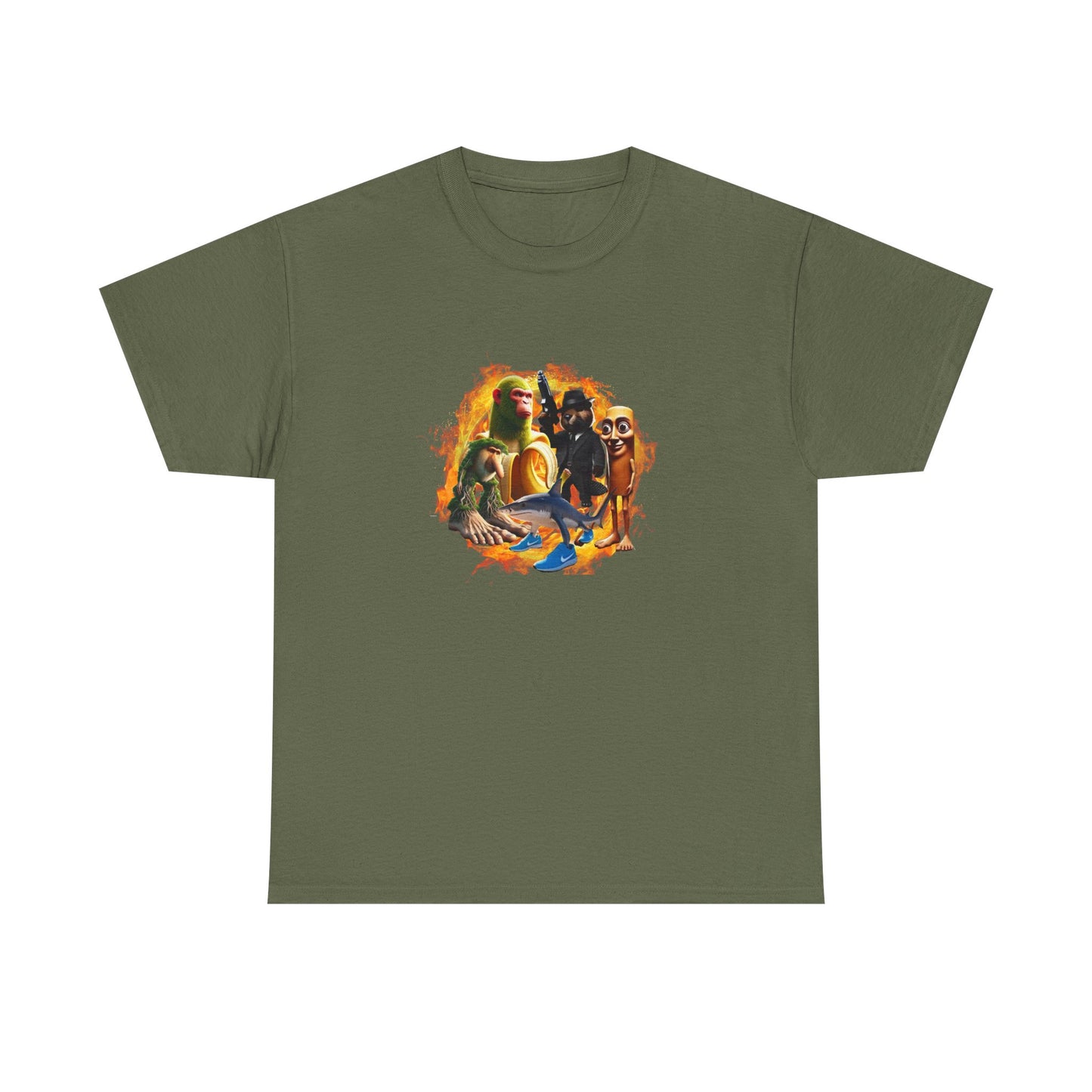 Brainrot Mashup Unisex Heavy Cotton Tee