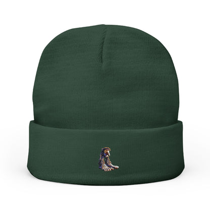 Brr Brr Patapim Embroidered Knit Beanie