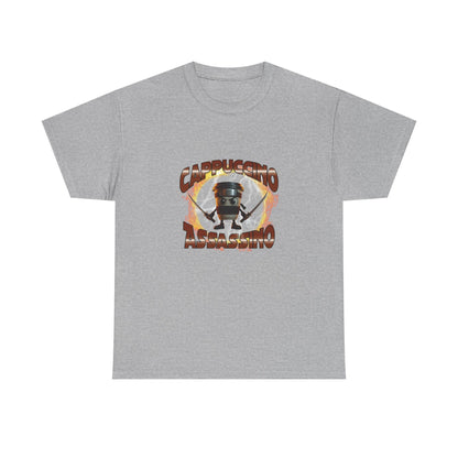 Cappuccino Assassino Unisex Heavy Cotton Tee