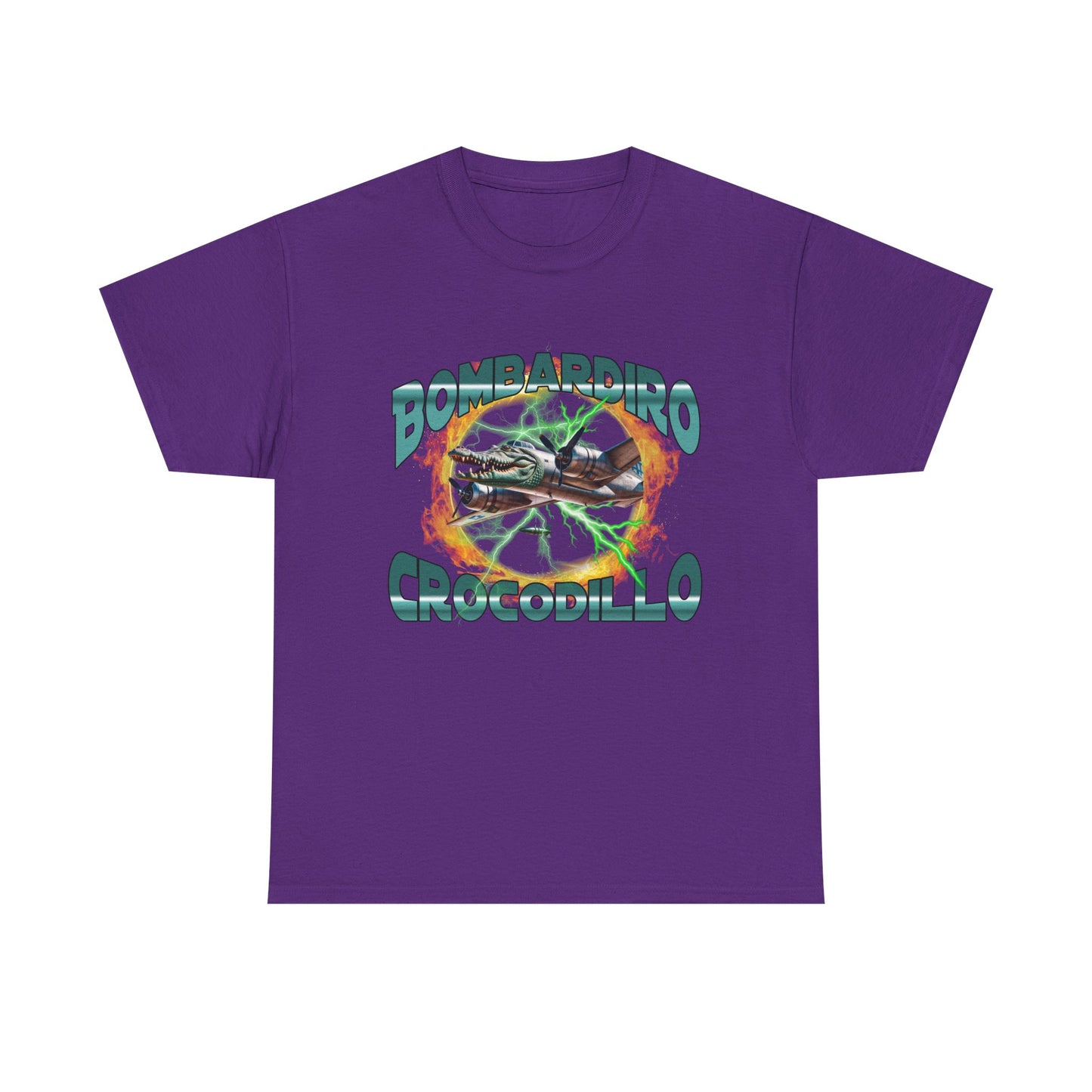 Bombardiro Crocodillo Unisex Heavy Cotton Tee