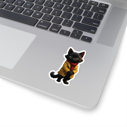 Black Cat Sticker [Little Tots Store]
