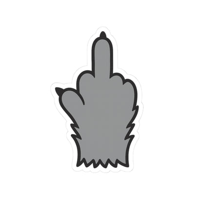 "F**k Off Cat Paw" Sticker [kevin_the_cat_store]
