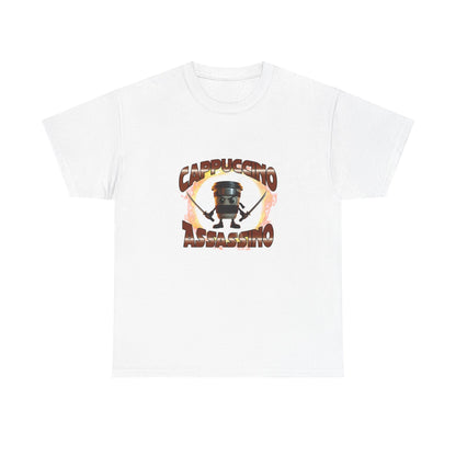 Cappuccino Assassino Unisex Heavy Cotton Tee
