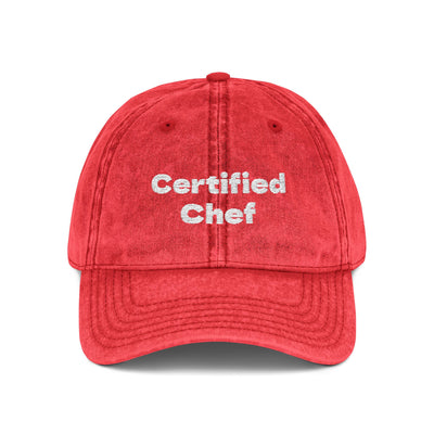 Certified Chef Cap