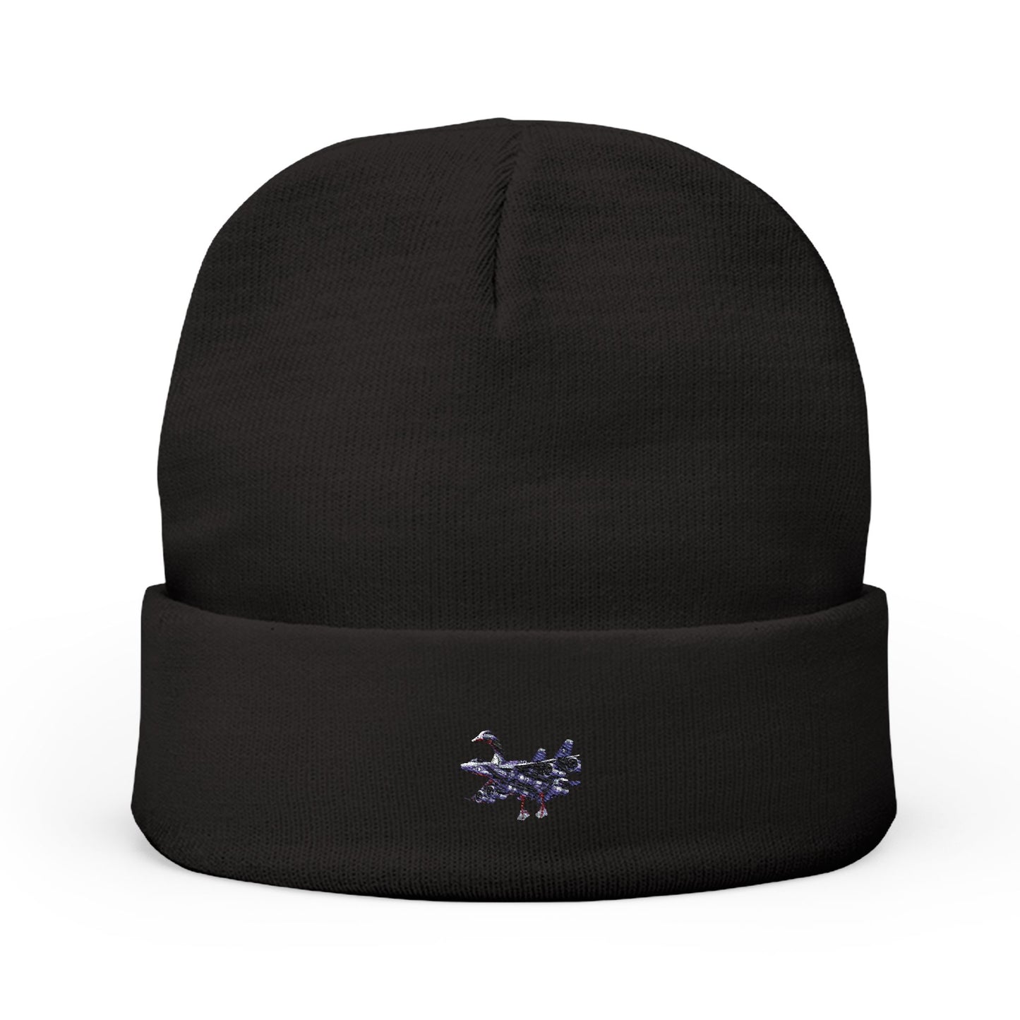 Bombardini Gusini Embroidered Knit Beanie