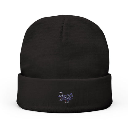 Bombardini Gusini Embroidered Knit Beanie
