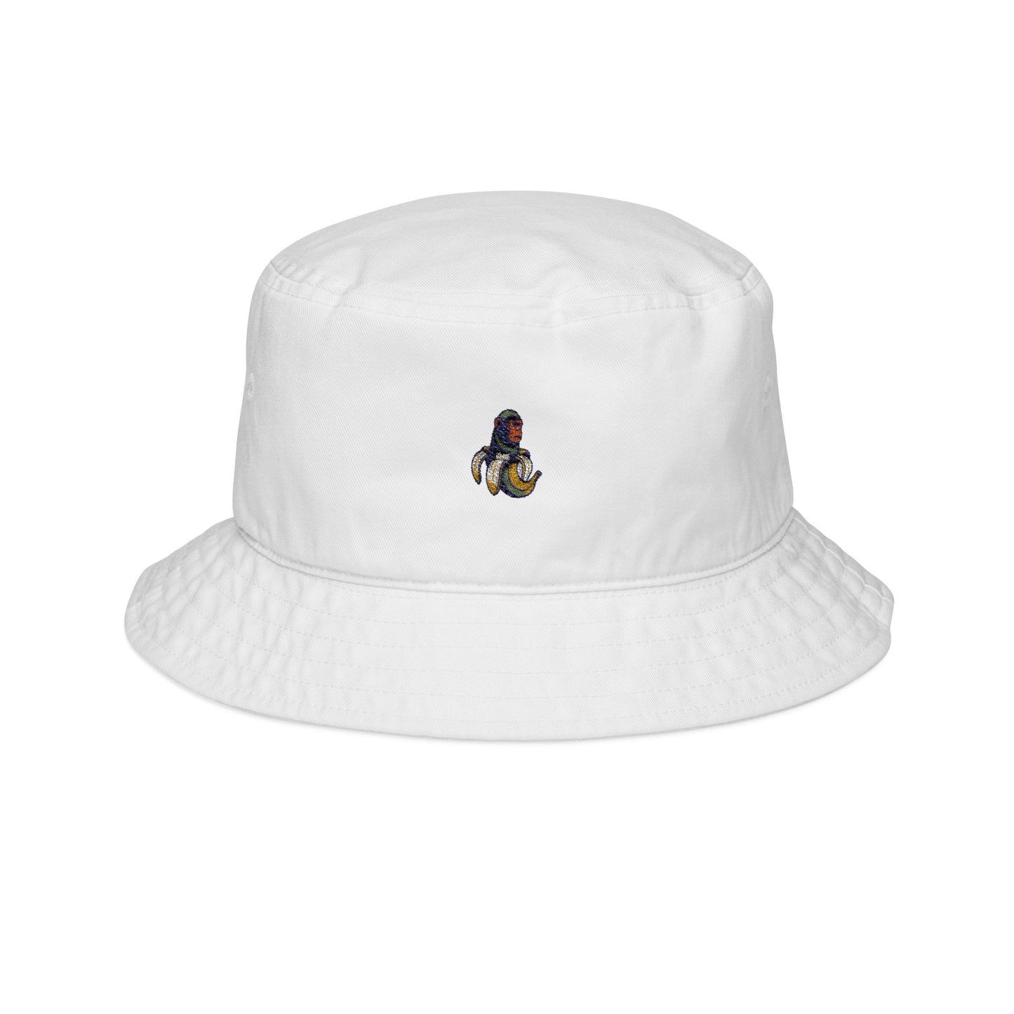 Shimpansini Bananini Embroidered Bucket Hat