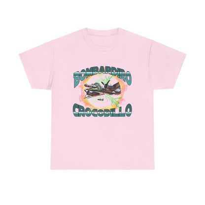 Bombardiro Crocodillo Unisex Heavy Cotton Tee