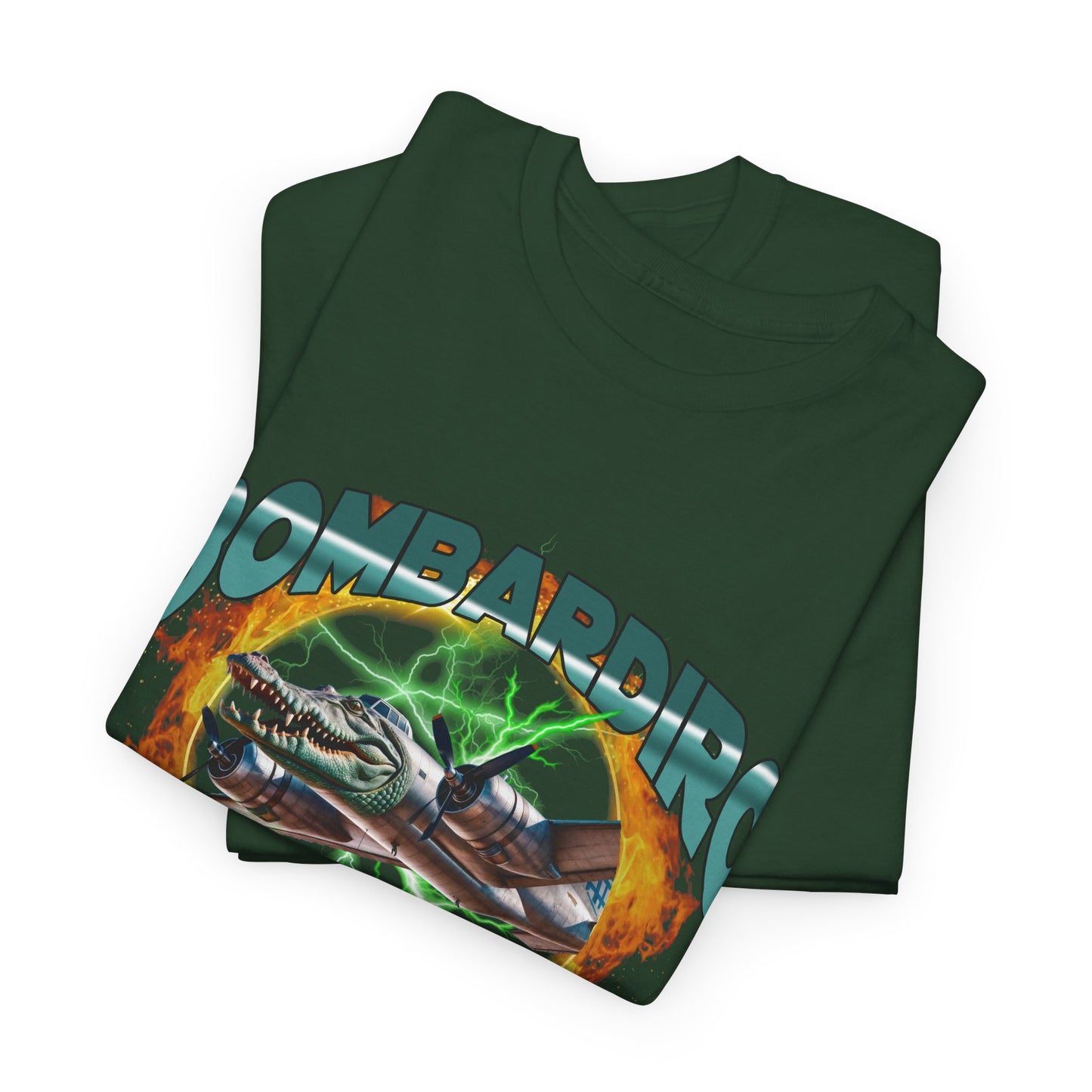 Bombardiro Crocodillo Unisex Heavy Cotton Tee