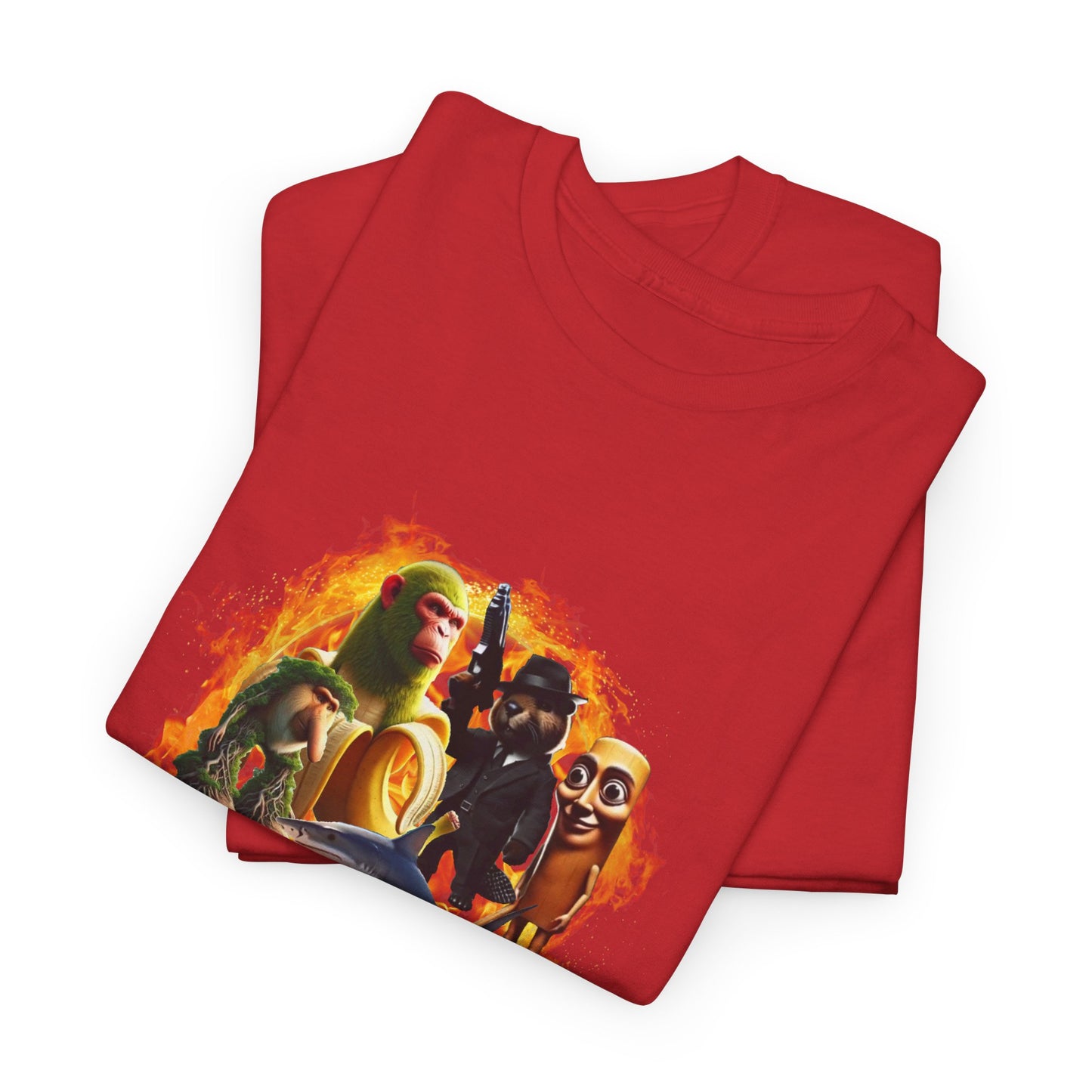 Brainrot Mashup Unisex Heavy Cotton Tee