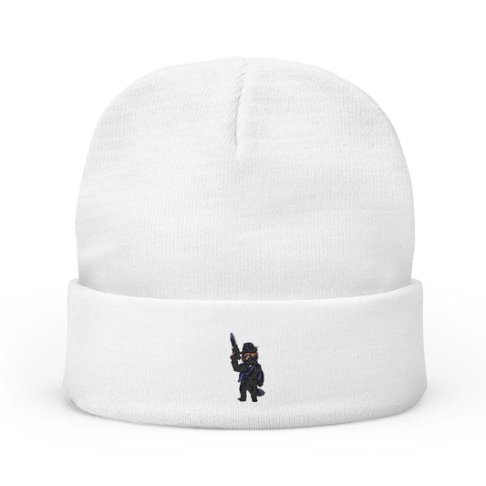 Bobrito Gangsterito Embroidered Knit Beanie