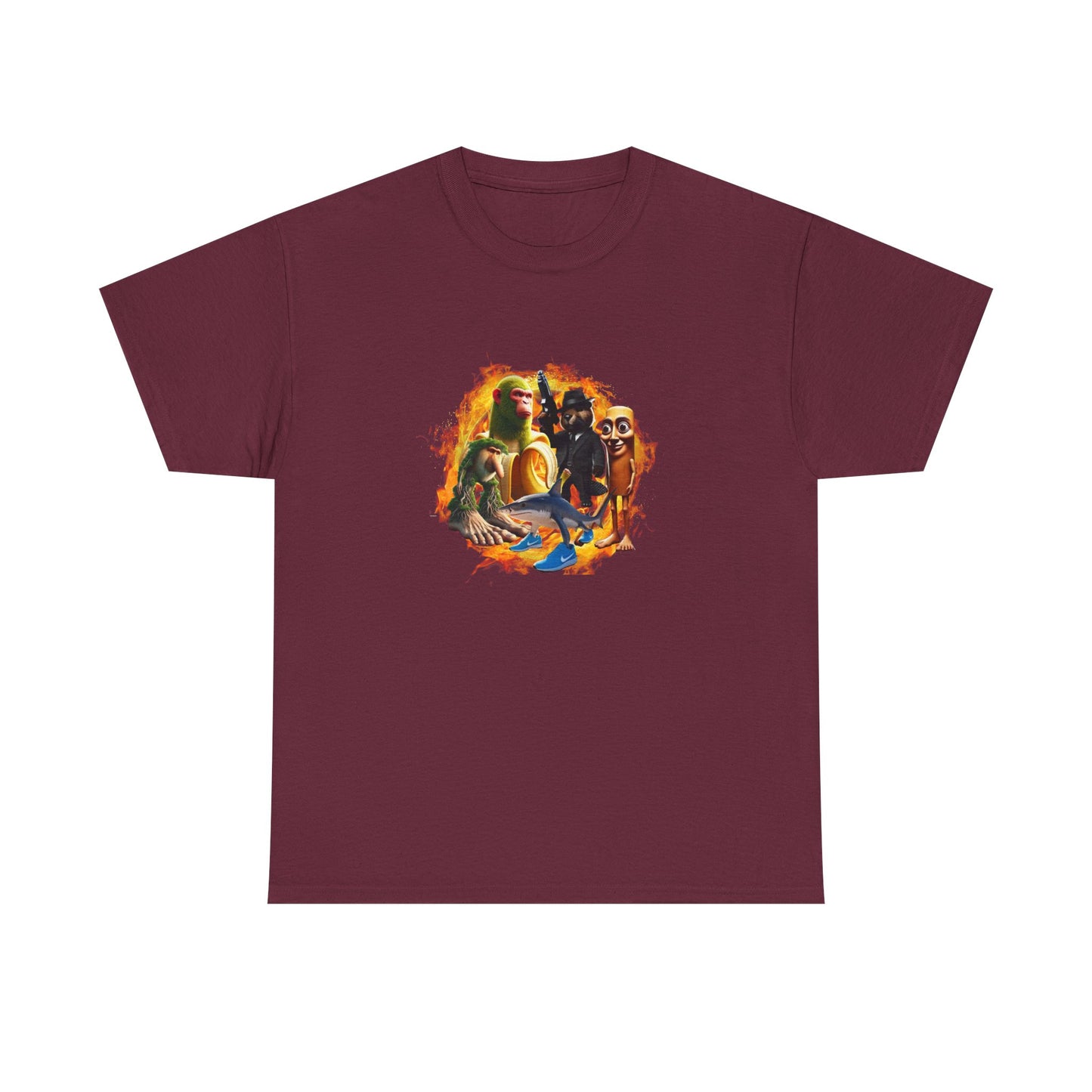 Brainrot Mashup Unisex Heavy Cotton Tee