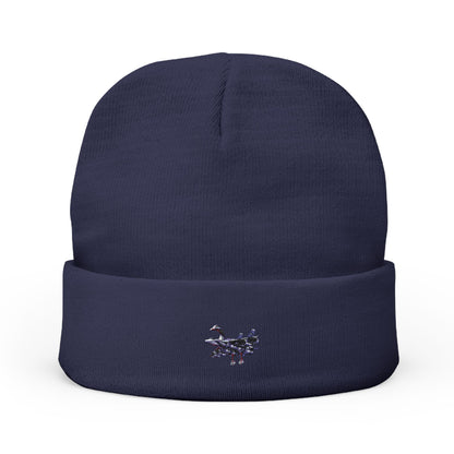 Bombardini Gusini Embroidered Knit Beanie