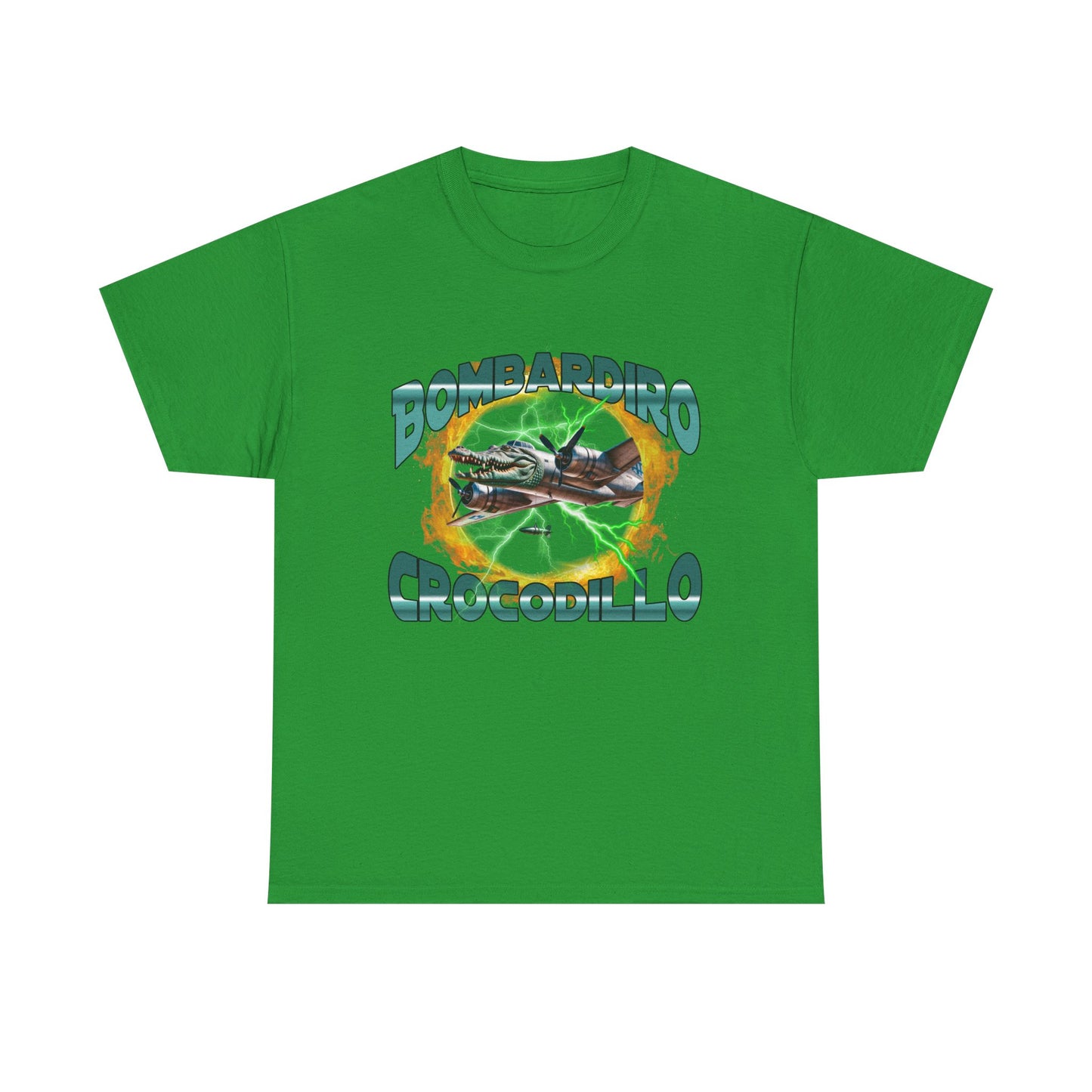 Bombardiro Crocodillo Unisex Heavy Cotton Tee