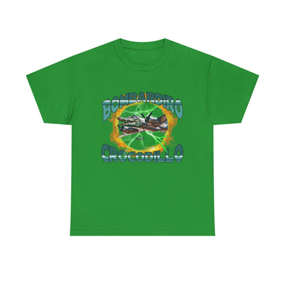 Bombardiro Crocodillo Unisex Heavy Cotton Tee