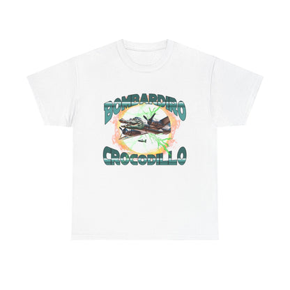 Bombardiro Crocodillo Unisex Heavy Cotton Tee