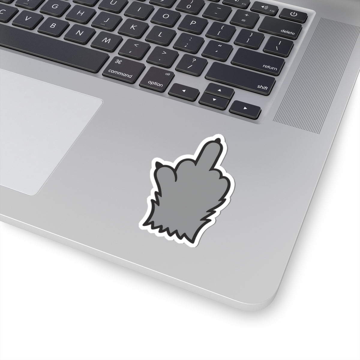 "F**k Off Cat Paw" Sticker [kevin_the_cat_store]