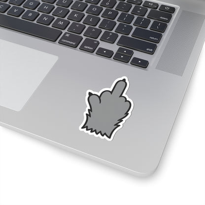 "F**k Off Cat Paw" Sticker [kevin_the_cat_store]