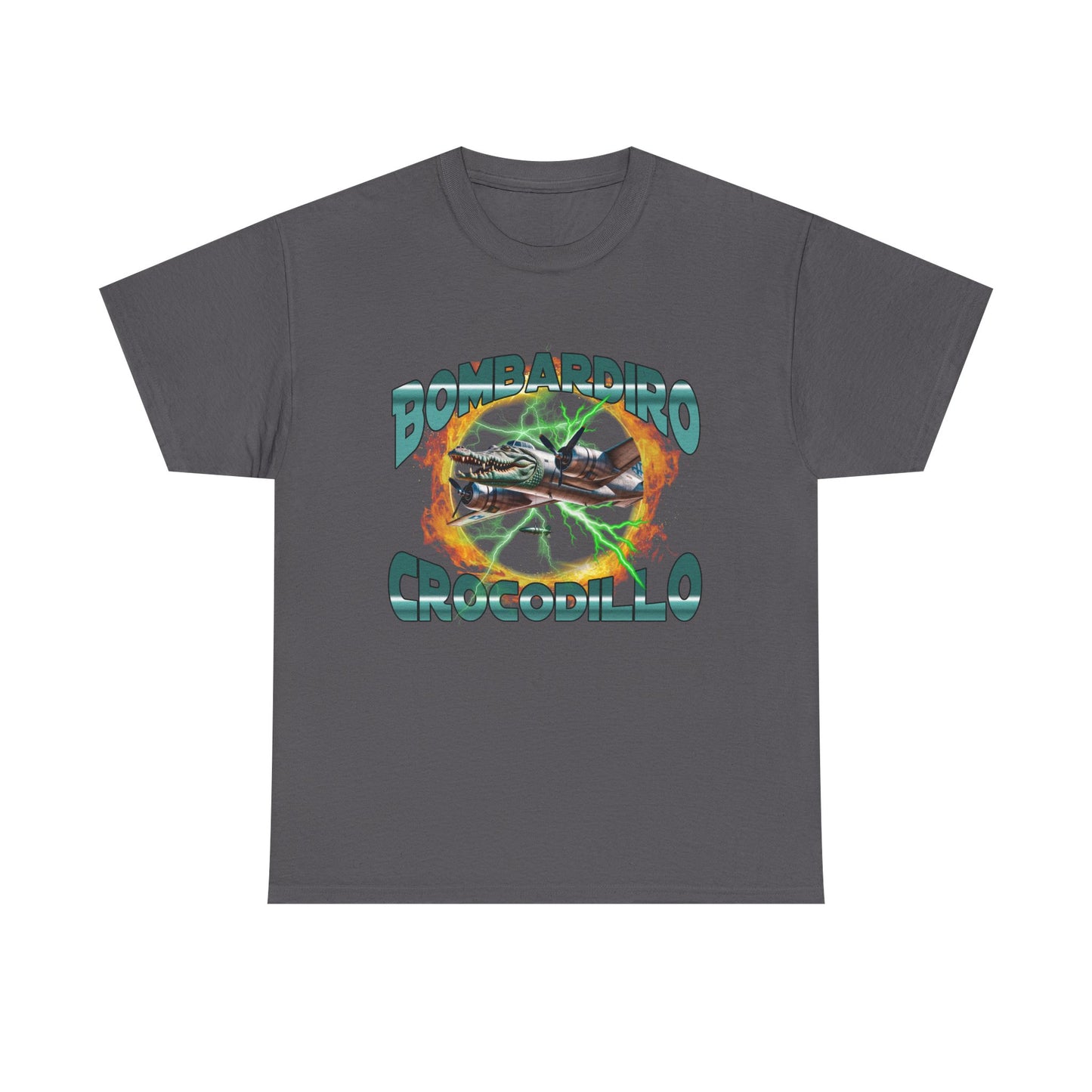 Bombardiro Crocodillo Unisex Heavy Cotton Tee