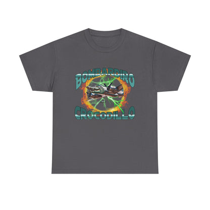 Bombardiro Crocodillo Unisex Heavy Cotton Tee