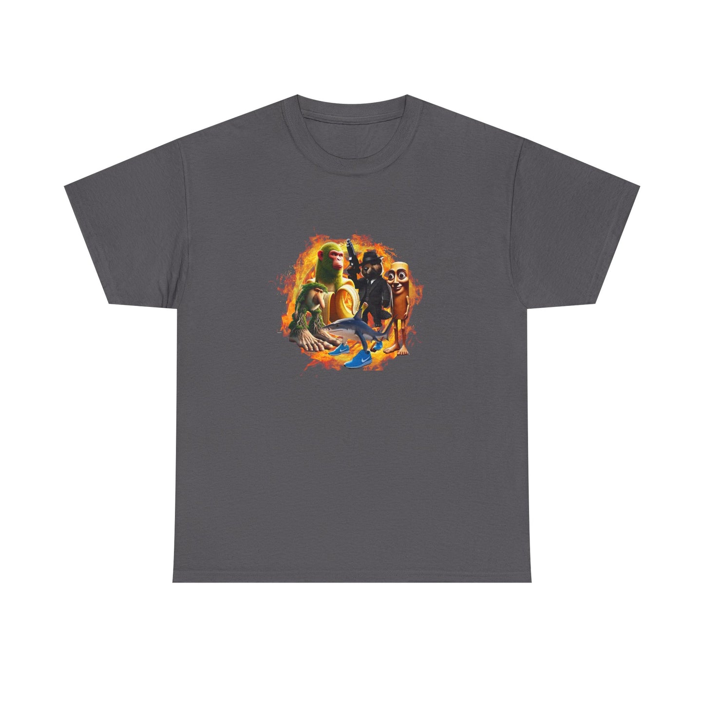Brainrot Mashup Unisex Heavy Cotton Tee