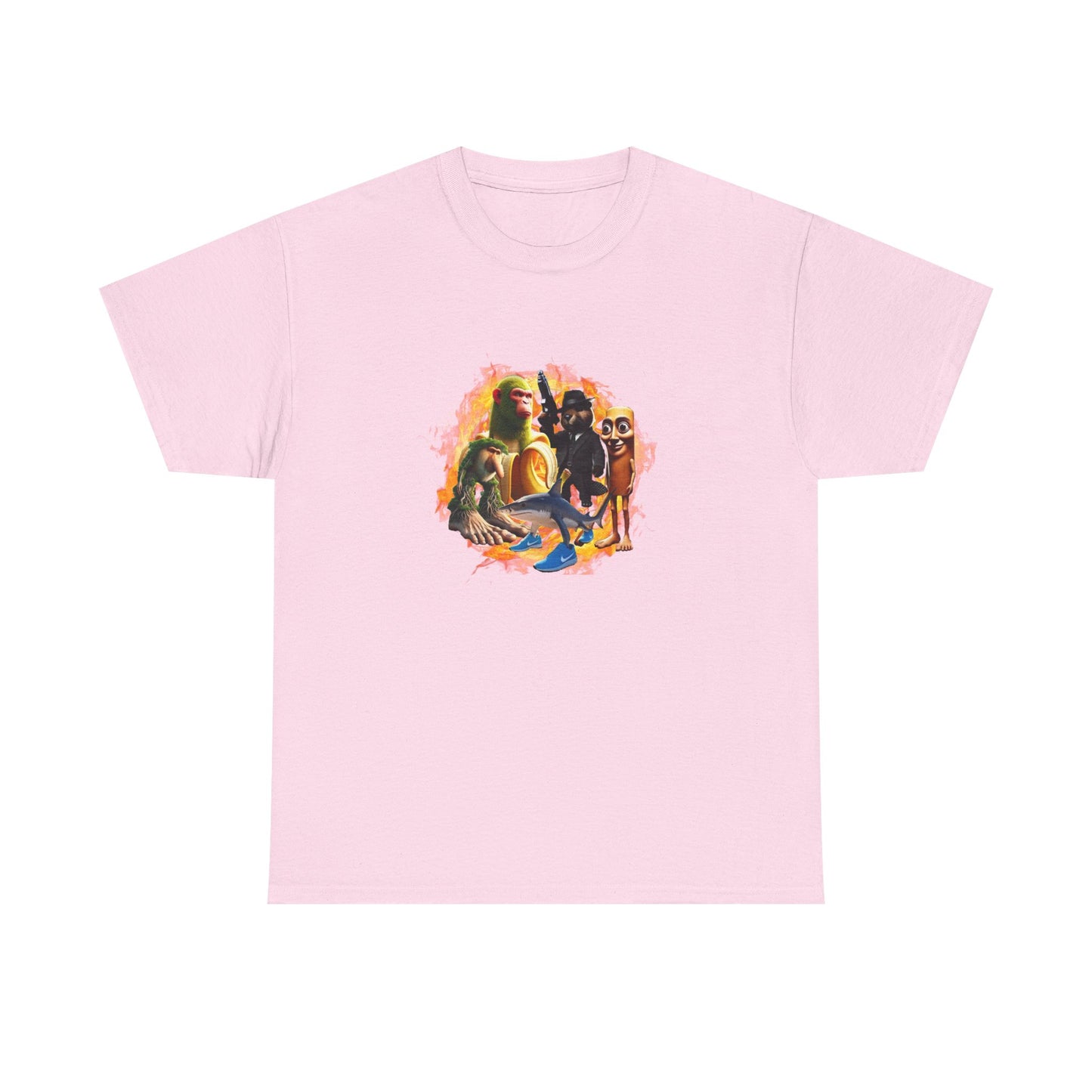 Brainrot Mashup Unisex Heavy Cotton Tee