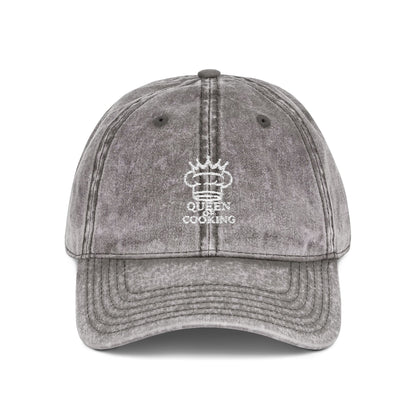 Queen of Cooking Vintage Dad Cap