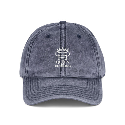 Queen of Cooking Vintage Dad Cap