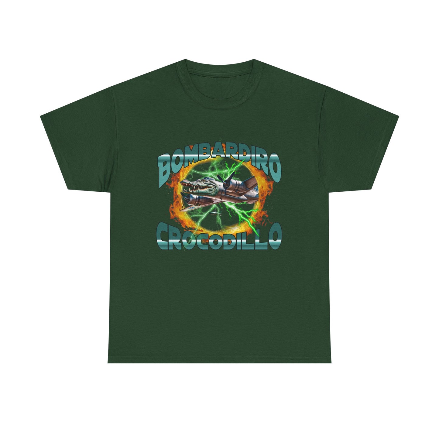 Bombardiro Crocodillo Unisex Heavy Cotton Tee