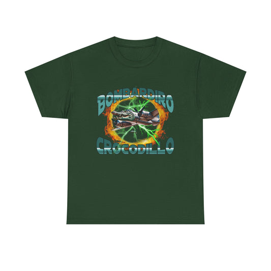 Bombardiro Crocodillo Unisex Heavy Cotton Tee