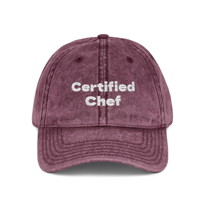 Certified Chef Cap
