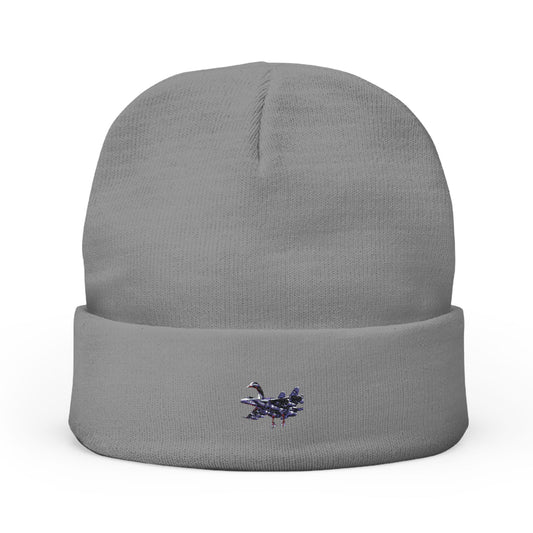 Bombardini Gusini Embroidered Knit Beanie