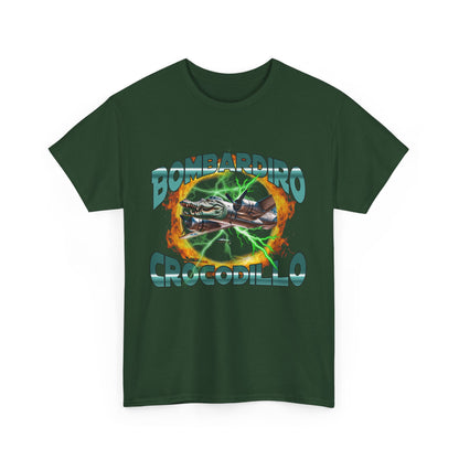 Bombardiro Crocodillo Unisex Heavy Cotton Tee