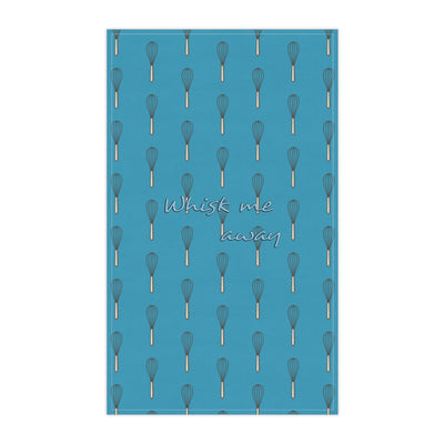 “Whisk Me Away” Tea Towel (Blue)