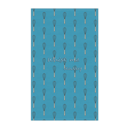 “Whisk Me Away” Tea Towel (Blue)