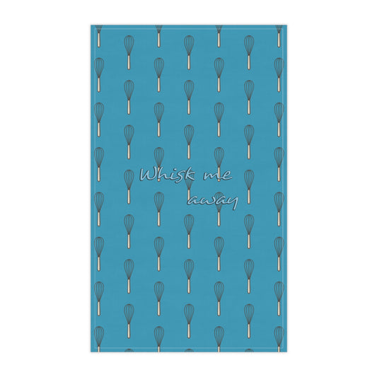 “Whisk Me Away” Tea Towel (Blue)