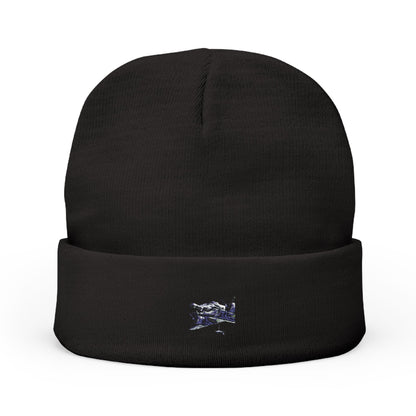 Bombardiro Crocodilo Embroidered Knit Beanie