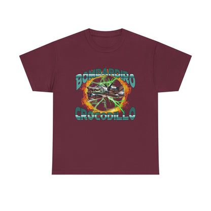 Bombardiro Crocodillo Unisex Heavy Cotton Tee