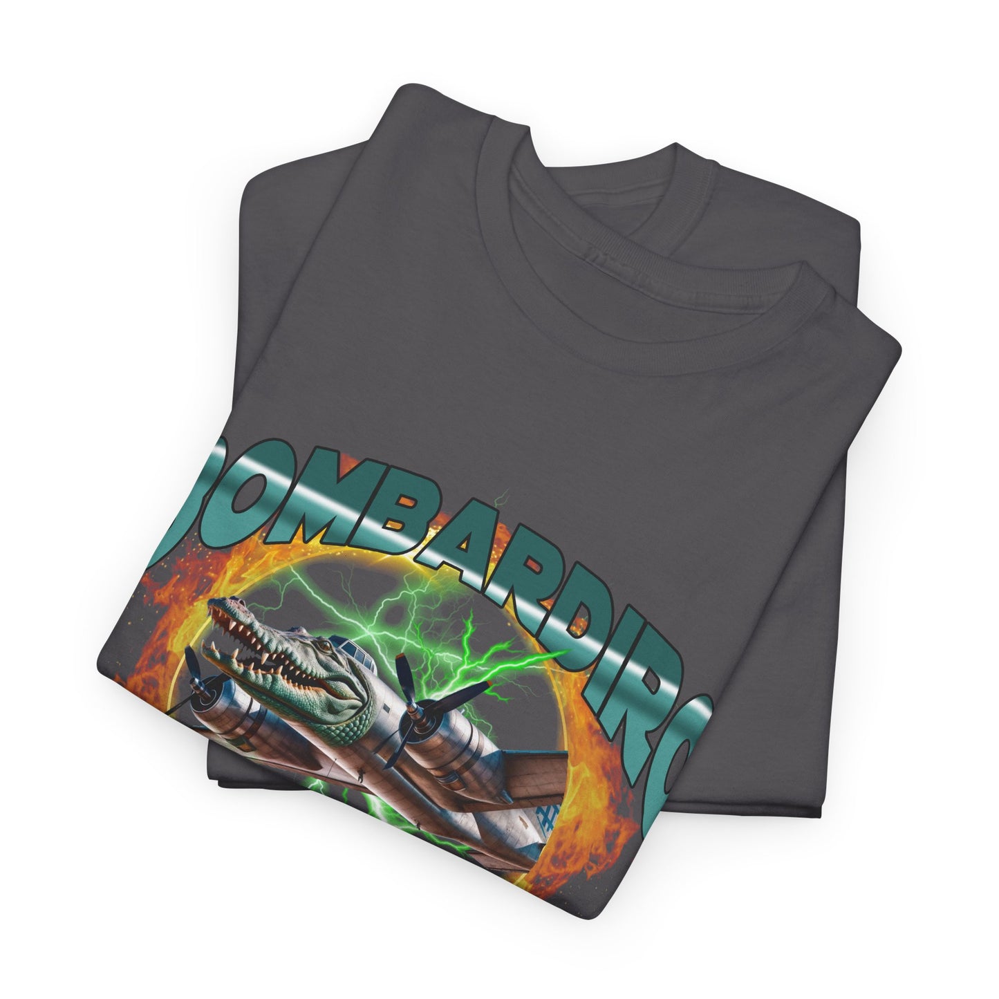 Bombardiro Crocodillo Unisex Heavy Cotton Tee