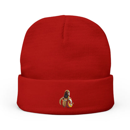 Shimpansini Bananini Embroidered Knit Beanie