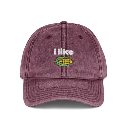 “I Like Corn” Cap