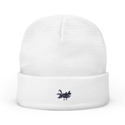 Bombardini Gusini Embroidered Knit Beanie