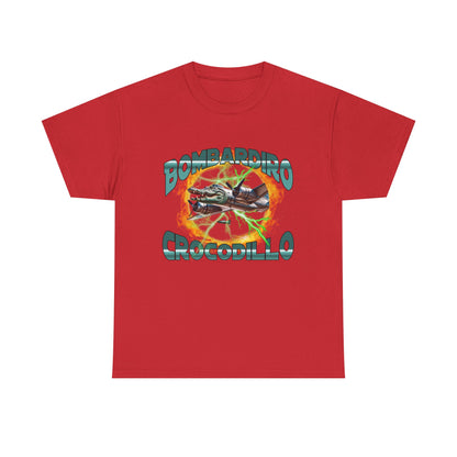 Bombardiro Crocodillo Unisex Heavy Cotton Tee