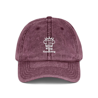 King of Cooking Vintage Dad Cap