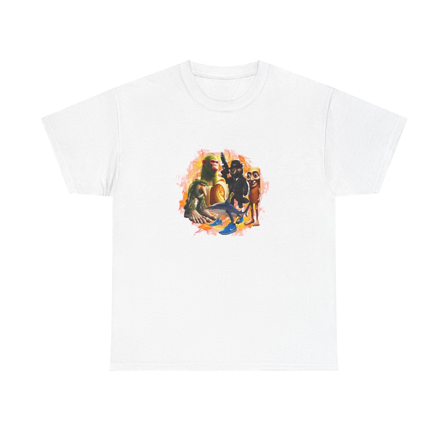 Brainrot Mashup Unisex Heavy Cotton Tee
